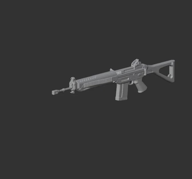 Sig Sg 550 – Mẫu súng trường tấn công 3D tỉ lệ 1:1 - Image 3