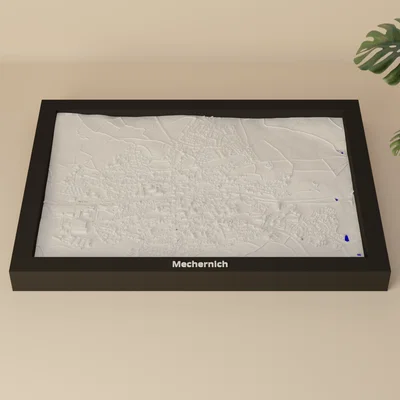 Mechernich, Đức - Mô hình thu nhỏ 3D