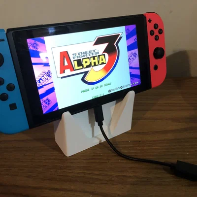 Kệ Nintendo Switch chừa chỗ cho dây USB-C