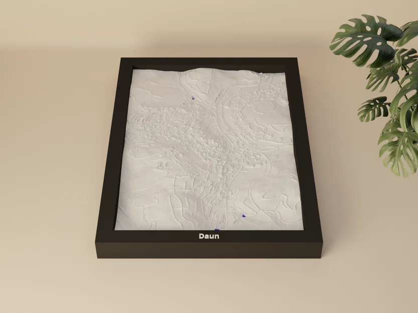Daun, Đức - Mô hình thu nhỏ 3D - Image 1