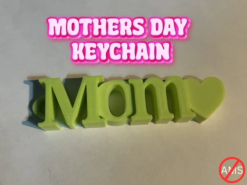 Móc khóa Mom Ngày của Mẹ (Mother’s Day Mom Keychain) - Image 2