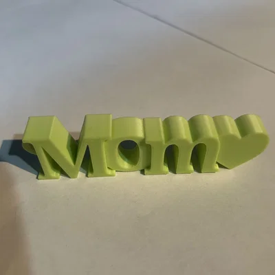 Móc khóa Mom Ngày của Mẹ (Mother’s Day Mom Keychain)