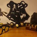 Mô hình biểu tượng trường Hogwarts Harry Potter cho fan cứng - Thumbnail 3