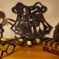 Mô hình biểu tượng trường Hogwarts Harry Potter cho fan cứng - Thumbnail 6