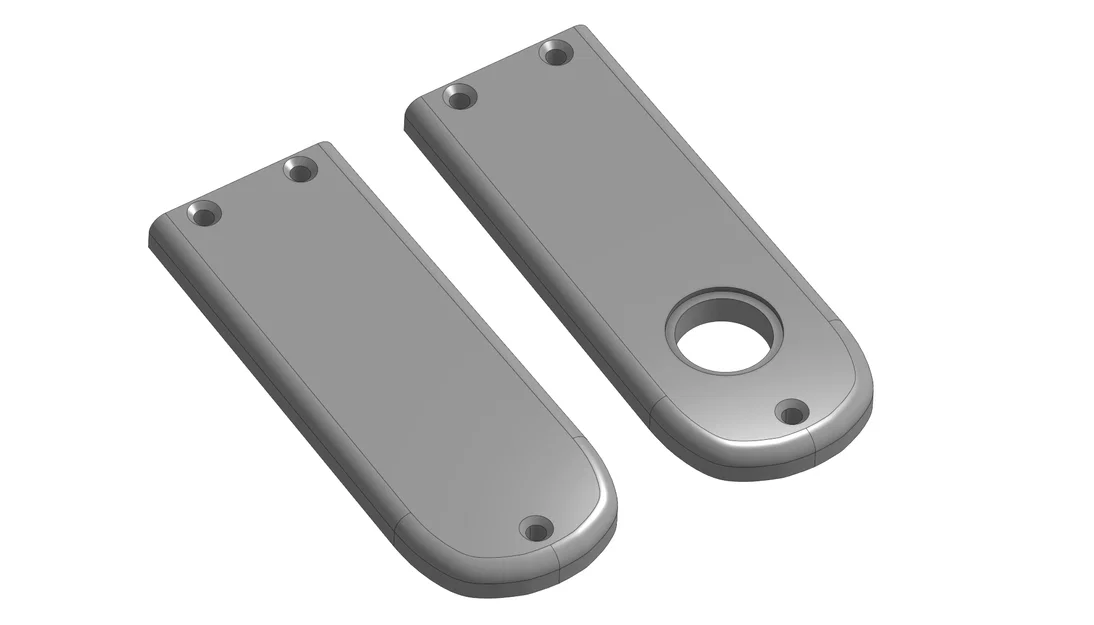 Nắp đậy bảng điều khiển Ninebot G30 & G2 cho VESC (In 3D) - Image 1