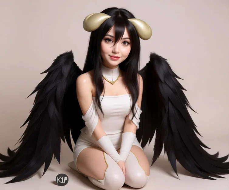 Mô hình Albedo Overlord in 3D chi tiết sắc nét - Image 2