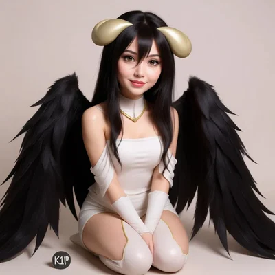 Mô hình Albedo Overlord in 3D chi tiết sắc nét