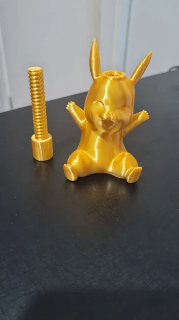 Giá đỡ card đồ họa Pikachu in 3D - Phụ kiện PC đáng yêu và chắc chắn - Image 1