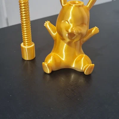 Giá đỡ card đồ họa Pikachu in 3D - Phụ kiện PC đáng yêu và chắc chắn