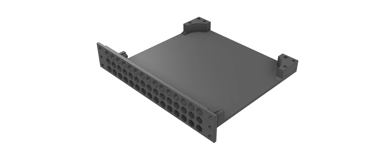 Giá đỡ Mac mini M2 10" chuẩn 1U - Image 4