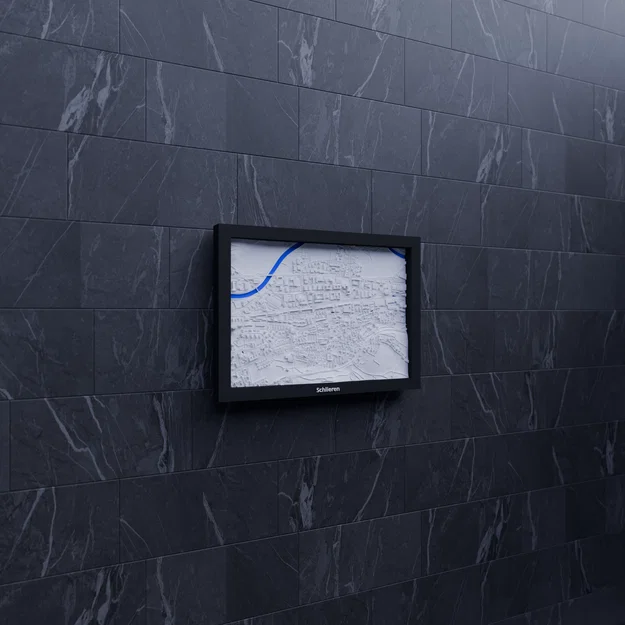 Schlieren, Switzerland - Mô hình thu nhỏ 3D địa hình - Image 7