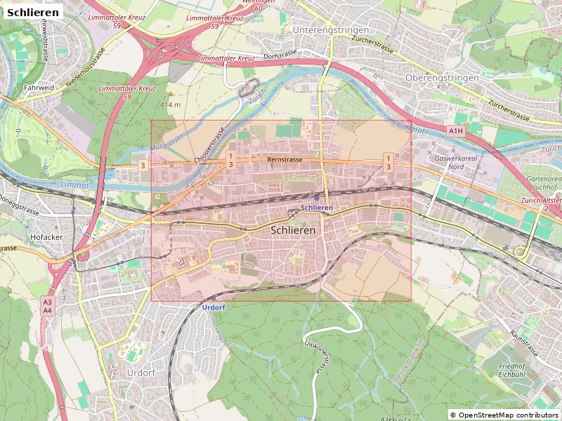 Schlieren, Switzerland - Mô hình thu nhỏ 3D địa hình - Image 9