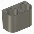 Giá đỡ chai cho topcase Triumph Trophy 1215 - Thumbnail 3