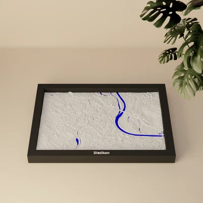 Dietikon, Thụy Sĩ - Mô hình thu nhỏ 3D