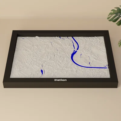 Dietikon, Thụy Sĩ - Mô hình thu nhỏ 3D