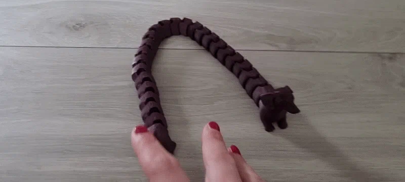 Chó lạp xưởng khớp nối (flexi) 41 cm – Articulated dachshund XXL - Image 1