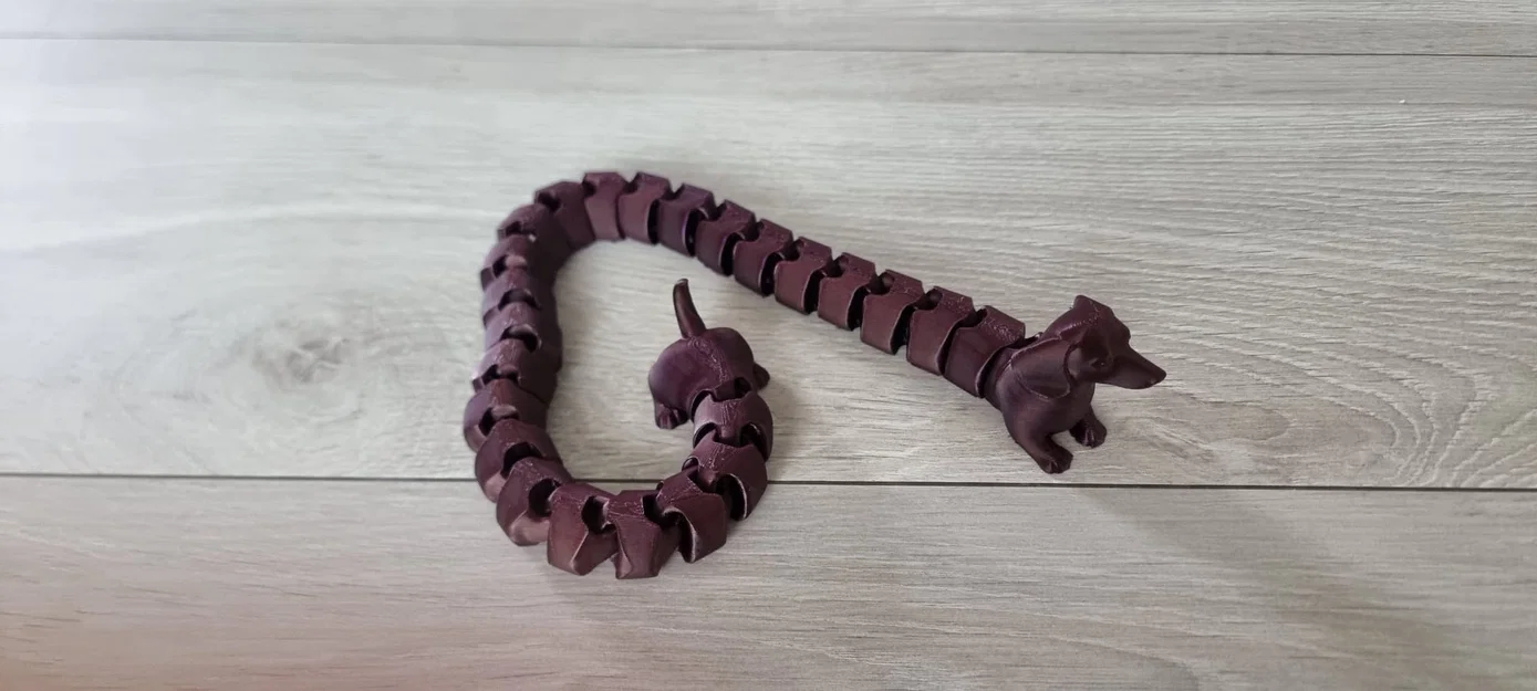 Chó lạp xưởng khớp nối (flexi) 41 cm – Articulated dachshund XXL - Image 4
