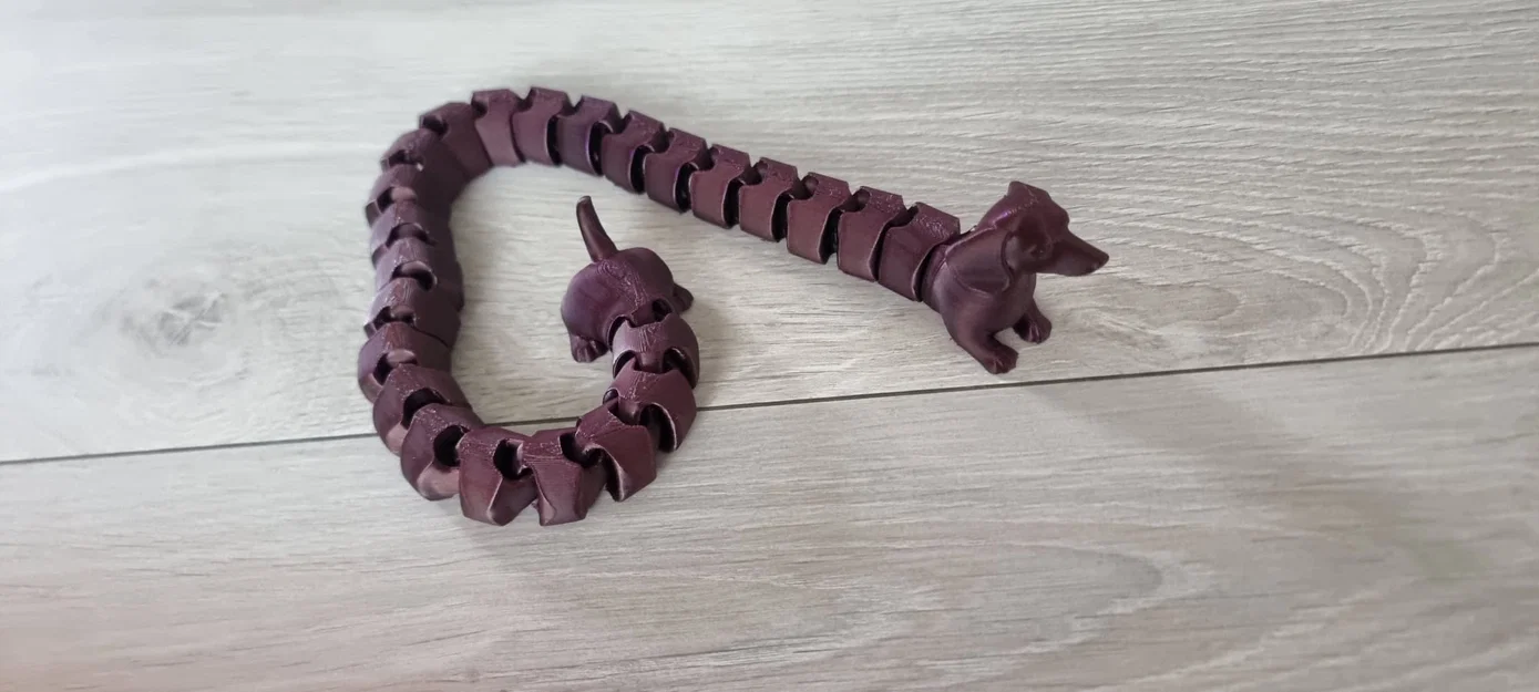 Chó lạp xưởng khớp nối (flexi) 41 cm – Articulated dachshund XXL - Image 6