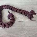 Chó lạp xưởng khớp nối (flexi) 41 cm – Articulated dachshund XXL - Thumbnail 6