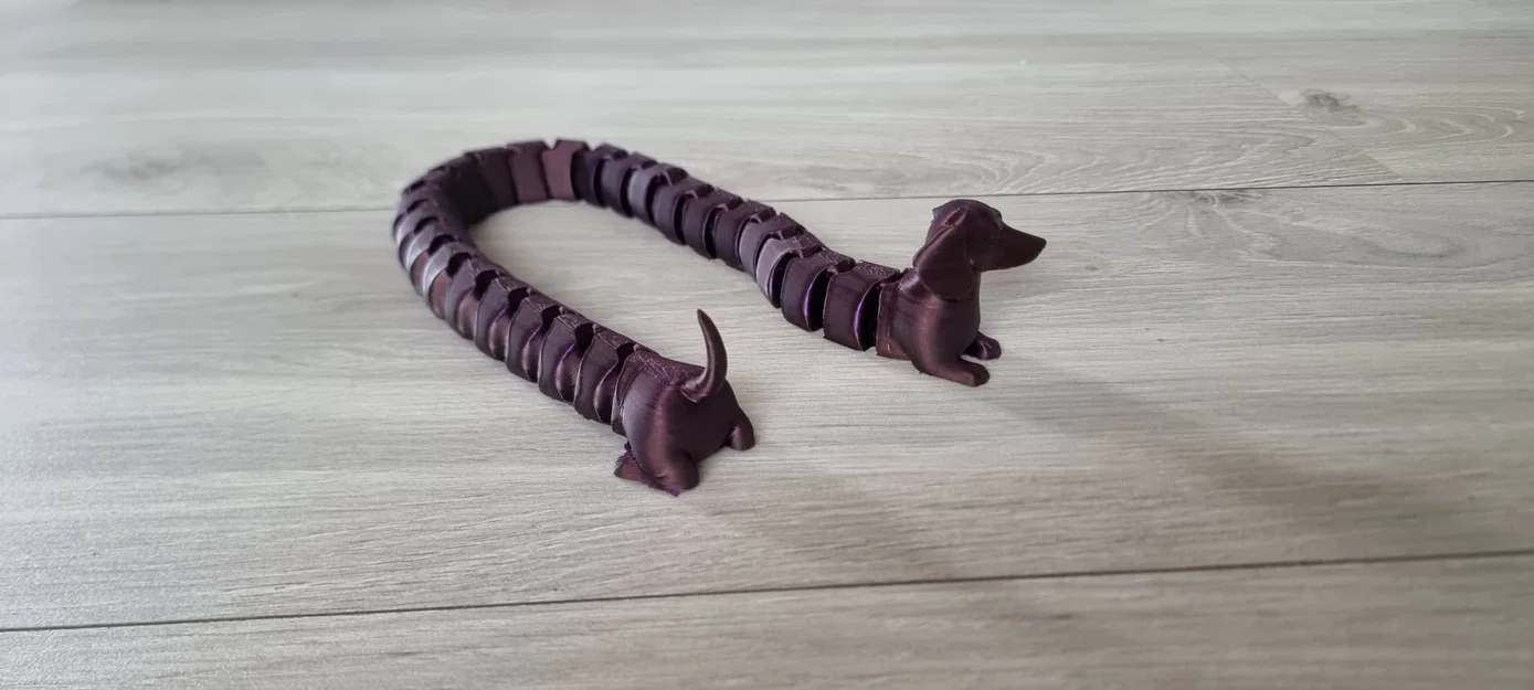 Chó lạp xưởng khớp nối (flexi) 41 cm – Articulated dachshund XXL - Image 11