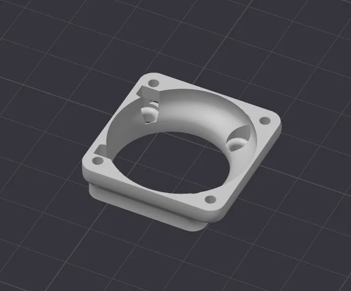 Adapter quạt 30mm cho Creality Ender 3 V3 KE hoặc SE - Image 1