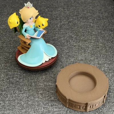 Đế trưng bày Amiibo chủ đề Comet Observatory Library cho Rosalina