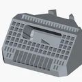 Khay Organizer gắn dưới màn hình cho kính, bút, SD, USB, thuốc… - Thumbnail 1