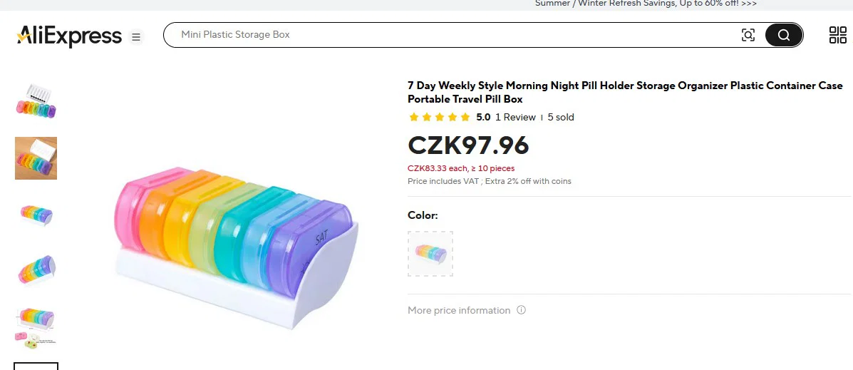 Khay Organizer gắn dưới màn hình cho kính, bút, SD, USB, thuốc… - Image 9