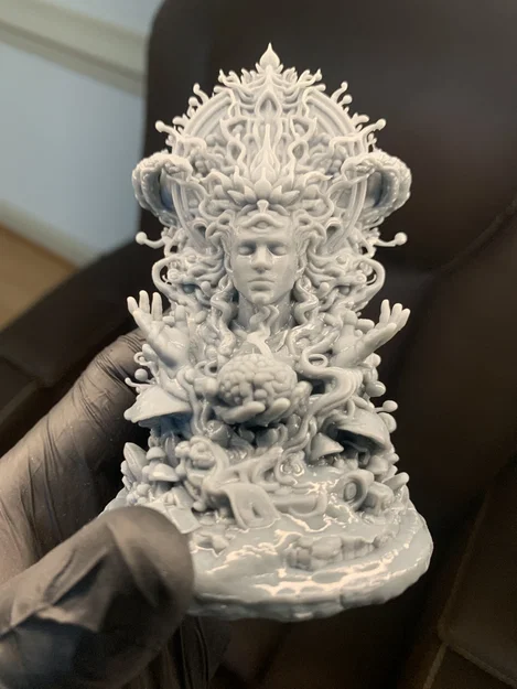 Tượng nghệ thuật Psychedelic 3D - Tác phẩm điêu khắc độc đáo - Image 2