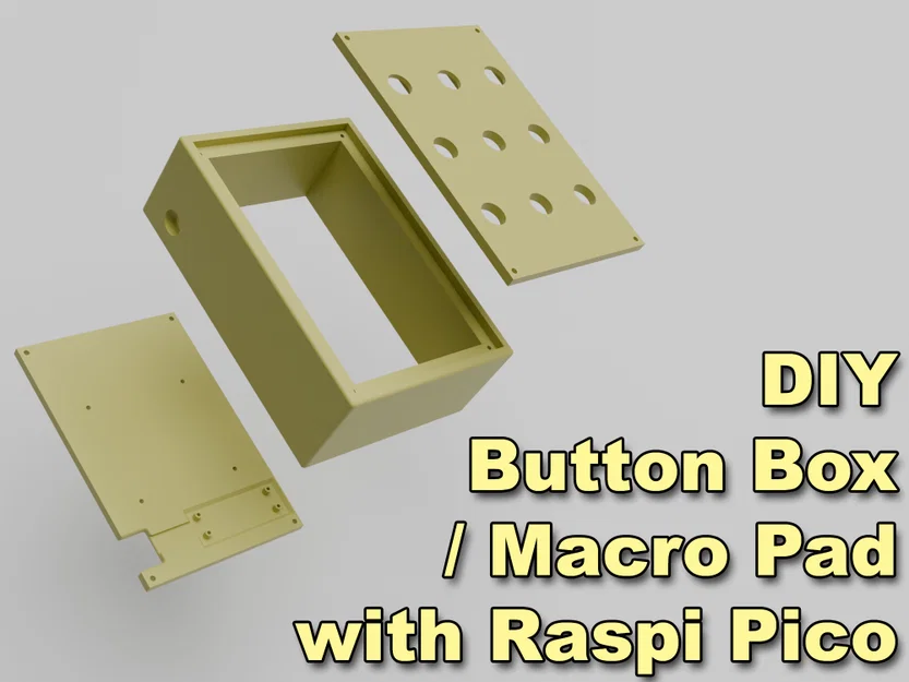 DIY Button Box / Macro Pad - Raspberry Pi Pico - Image 1