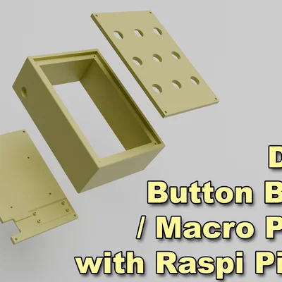 DIY Button Box / Macro Pad - Raspberry Pi Pico