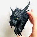 Giá treo móc khóa hình rồng đen - Thumbnail 3