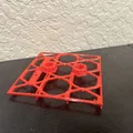 Giá treo băng đĩa GBA gắn tường Honeycomb Storage Wall siêu gọn - Thumbnail 3