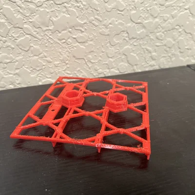 Giá treo băng đĩa GBA gắn tường Honeycomb Storage Wall siêu gọn