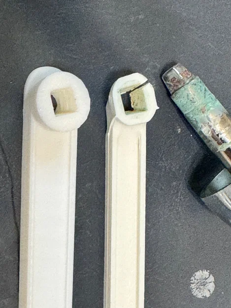 Tay gạt xả bồn cầu (Toilet Flush Arm) in 3D - Image 1