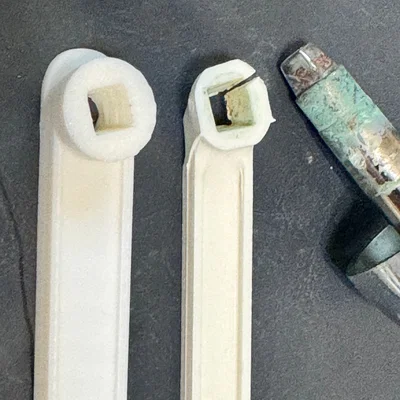 Tay gạt xả bồn cầu (Toilet Flush Arm) in 3D