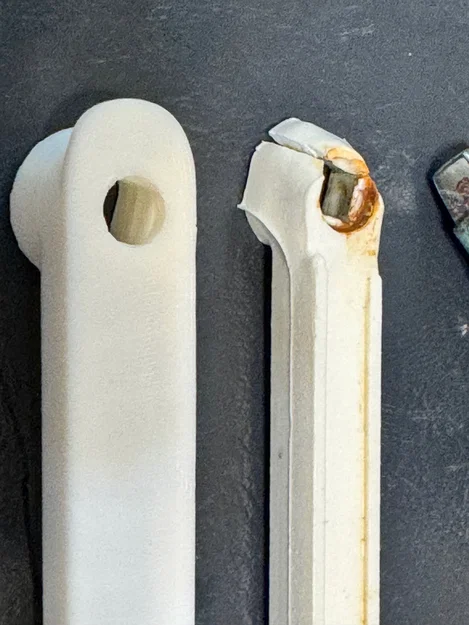 Tay gạt xả bồn cầu (Toilet Flush Arm) in 3D - Image 5