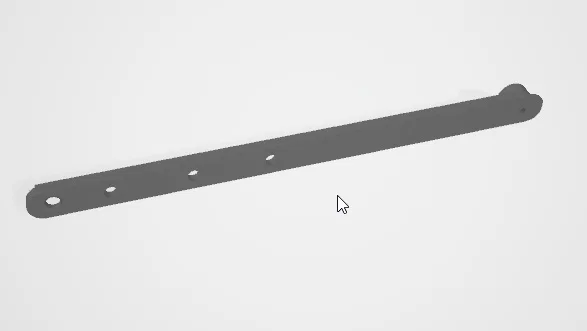 Flush arm remix - chỉnh lỗ 3.5mm cho ốc vừa khít - Image 1
