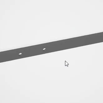 Flush arm remix - chỉnh lỗ 3.5mm cho ốc vừa khít