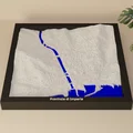 Provincia di Imperia, Italy - 3D Miniature | Mô hình địa hình 3D - Thumbnail 5