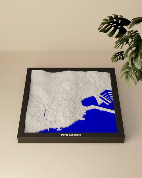 Porto Maurizio, Ý - Mô hình thu nhỏ 3D - Image 3