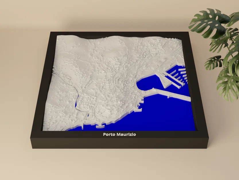 Porto Maurizio, Ý - Mô hình thu nhỏ 3D - Image 4