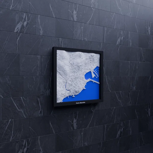 Porto Maurizio, Ý - Mô hình thu nhỏ 3D - Image 7