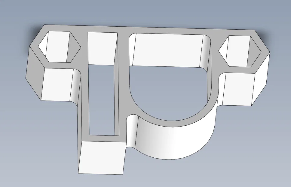 Giá đỡ tụ điện cho thiết bị rx rp4td - File in 3D chi tiết - Image 1