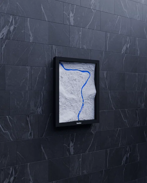 Baden, Thụy Sĩ - Mô hình thu nhỏ 3D - Image 5