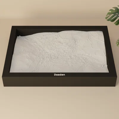 Daaden, Đức - Mô hình thu nhỏ 3D địa hình