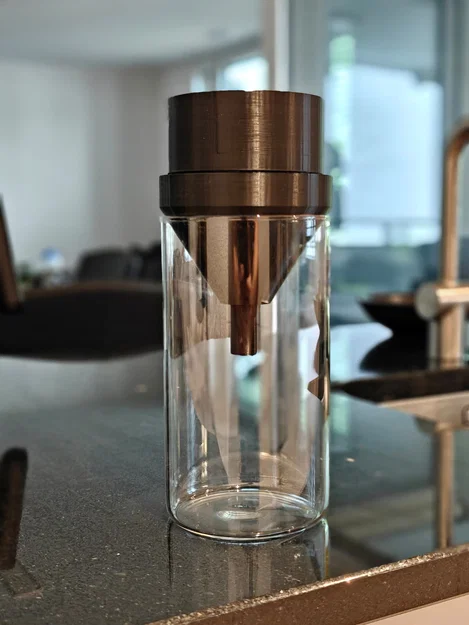 Rổ Lọc & Phễu Vặn Ren Ghép Lại để Lọc Chuyển Chai Sang Chai - Image 2