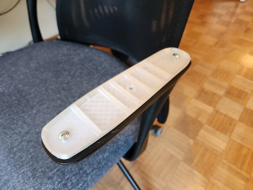 Bản đế thay thế cho tay vịn ghế IKEA JÄRVFJÄLLET in 3D - Image 2