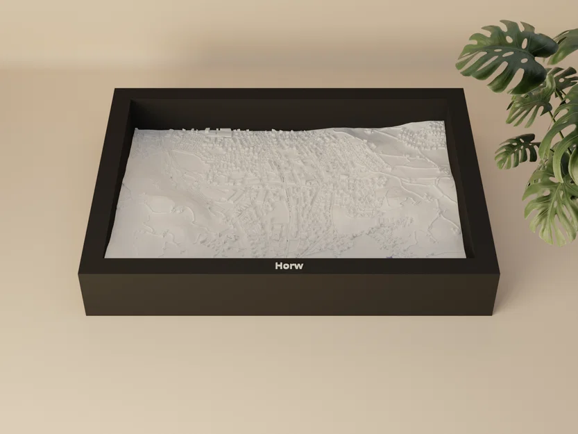 Horw, Thụy Sĩ - Mô hình Miniature 3D - Image 1