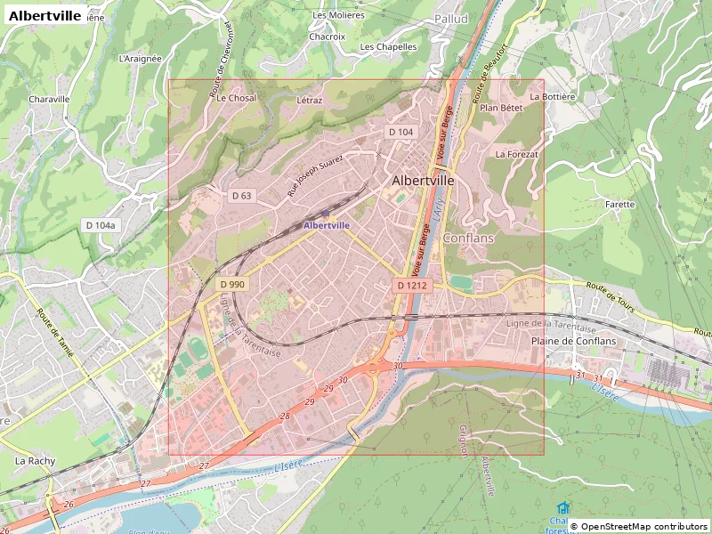 Albertville, Pháp - Mô hình thu nhỏ 3D - Image 9